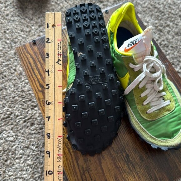 Vintage Nike Waffles Late 1970s/Early 80s MadeIn USA Green Yellow Size 5 - Picture 15 of 16